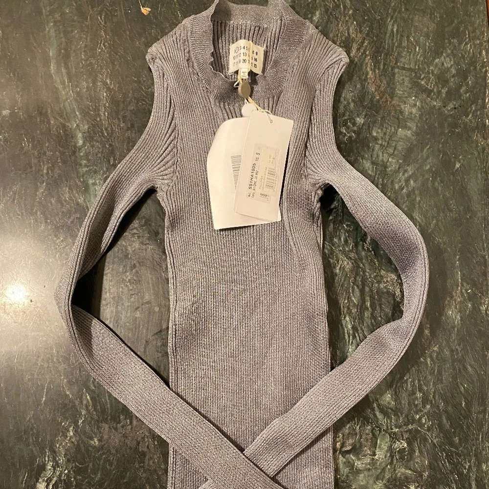 Silver Maison Margiela Top - Picture 1 of 4